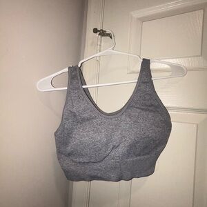 Aerie grey sports bra